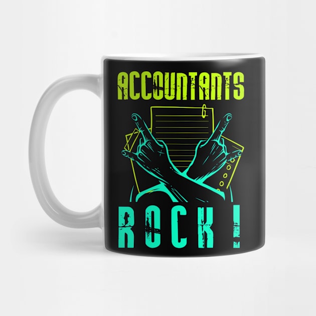 Accountants rock Accounting tax season numbers by Caskara